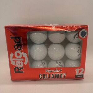 Reload Refinished Callaway Golf Balls 12 Pack Recycled Accessories Budget
